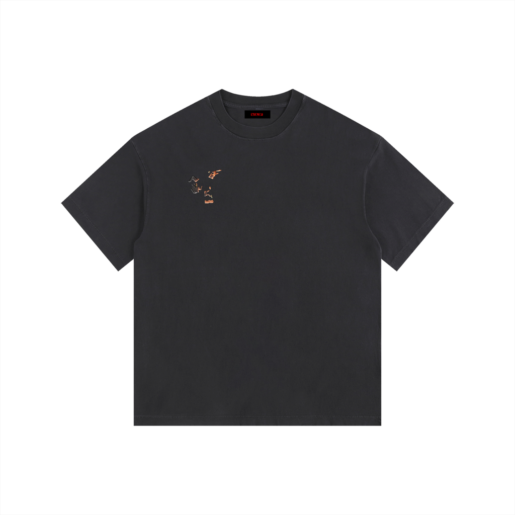 Vintage Washed Oversized Cotton T-Shirt