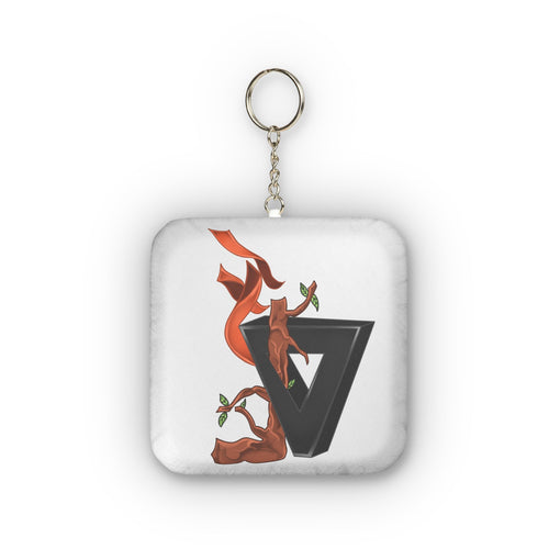 Custom Shape Mini Plush Keychain