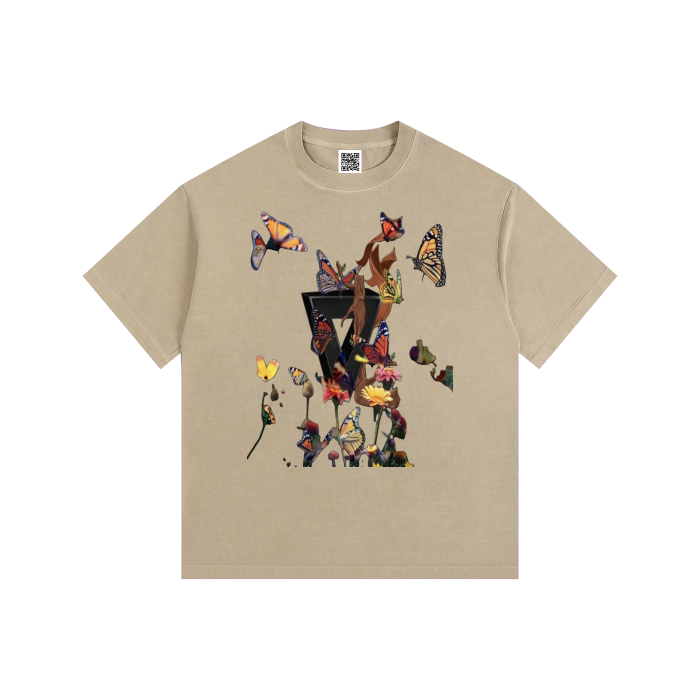 Vintage Washed Oversized Cotton T-Shirt