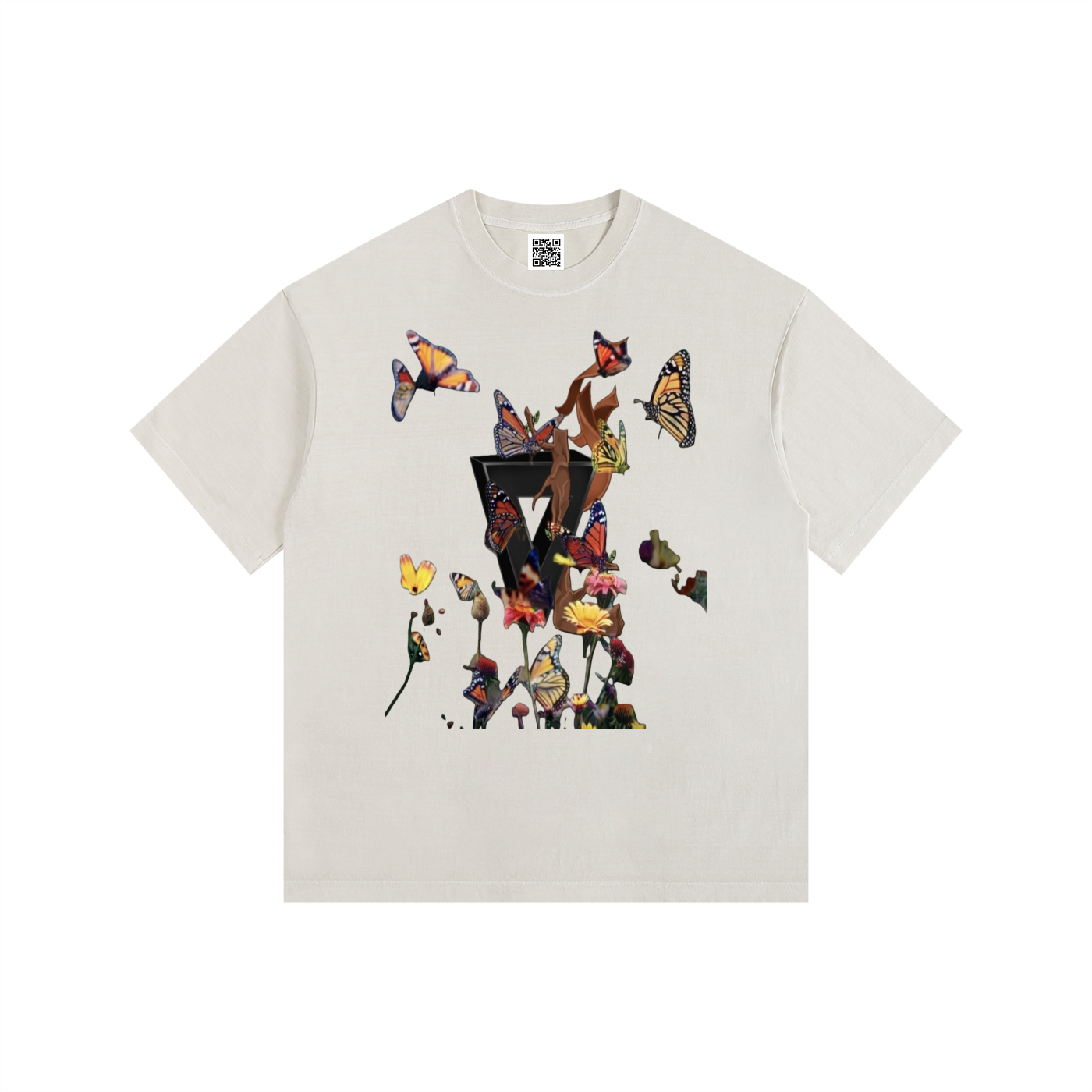 Vintage Washed Oversized Cotton T-Shirt